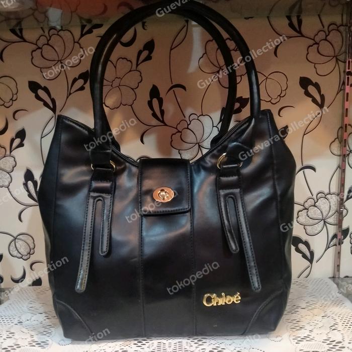 tas seken wanita tenteng fashion ala chloe second top handle bag pl