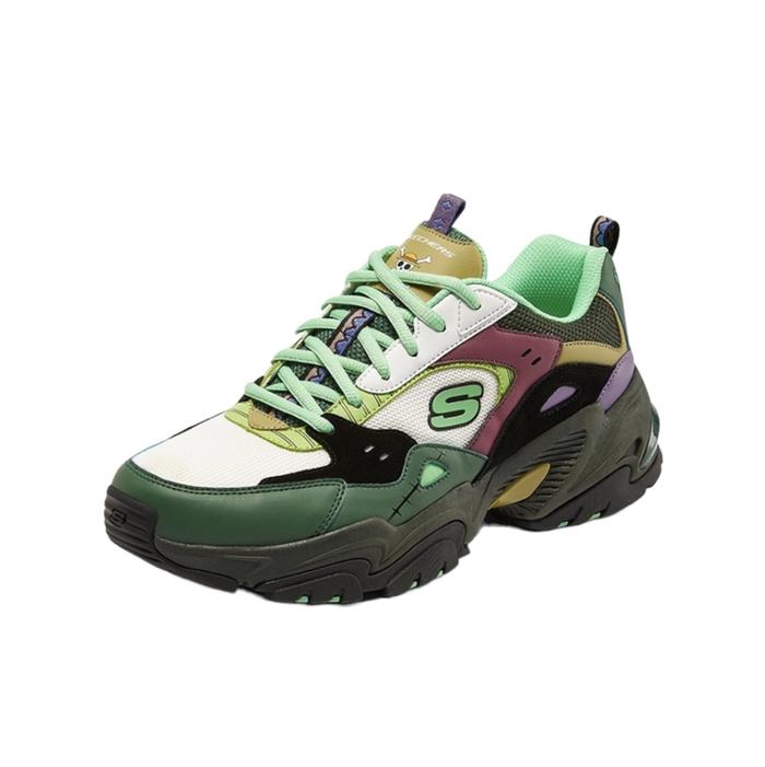 Sepatu Skechers Stamina V2 X One Piece Zoro Original