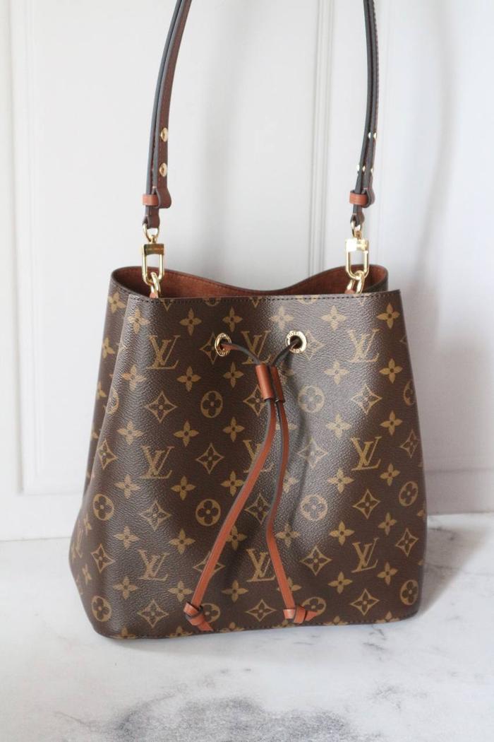 Original - BNIB LV Louis Vuitton Neonoe Neo Noe Monogram Brown Caramel
