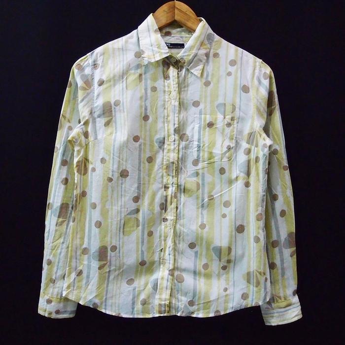 DK649 SIZE M KATUN KEMEJA WANITA IMPORT SECOND PRELOVED BEKAS SECOND