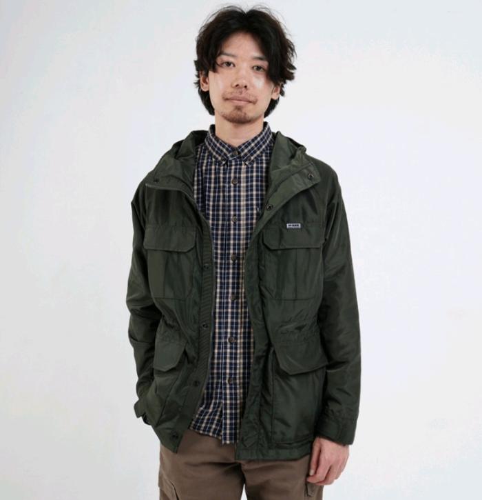 Jaket Parka MGEE 3451C Original Outdoor Parka 009 Green dan Yellow