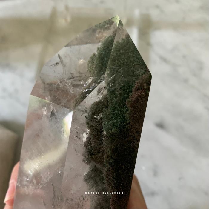 Garden Quartz Lodolite Tower Brazil
