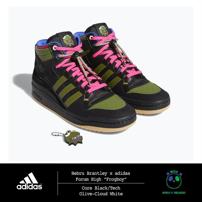 Hebru Brantley x adidas Forum High “Frogboy”