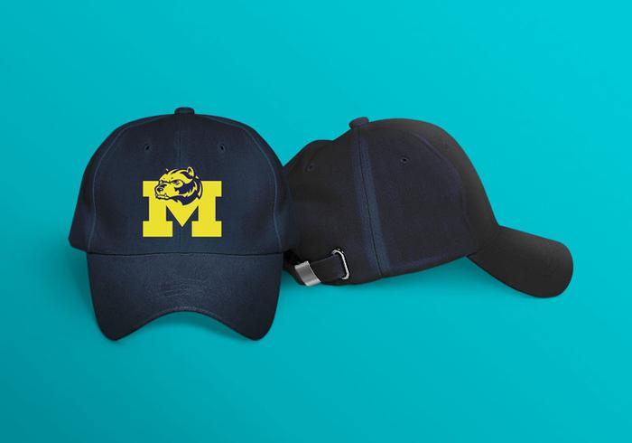BASEBALL HAT MICHIGAN - MICHIGAN BASEBALL HAT