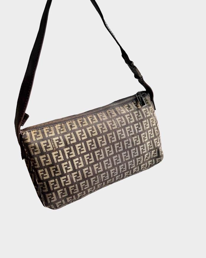 preloved fendi zucca bag vintage authentic