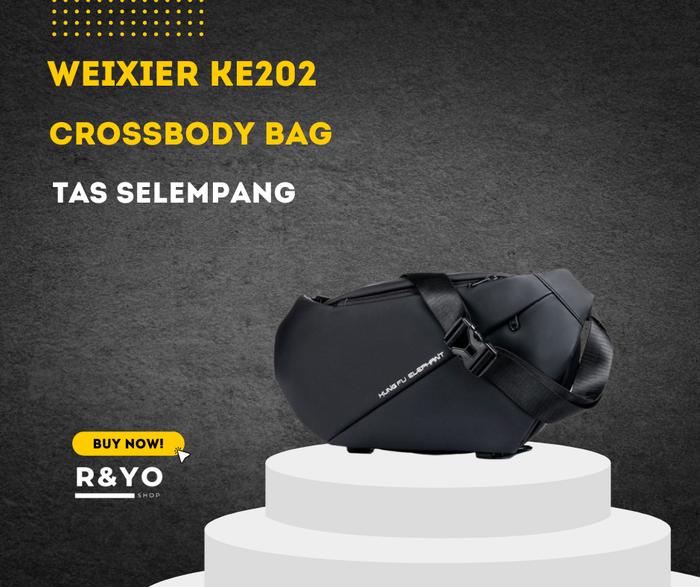 Waist Crossbody Bag WEIXIER KE202 - Tas Selempang Pria Kungfu Elephant