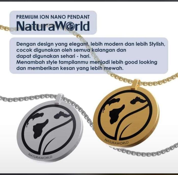 Kalung Premium Ion Nano/ Premium Ion Nano Pendant Naturaworld