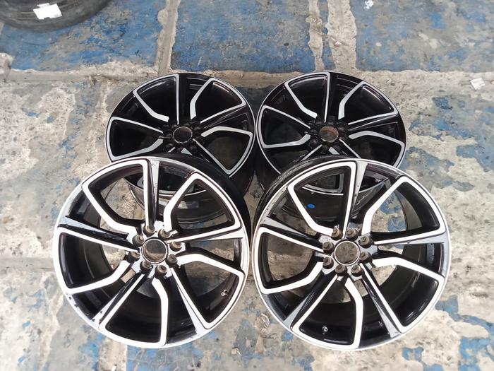 velg mobil bekas murah ring 18x8 pcd 4x100 4x114 seken bekas