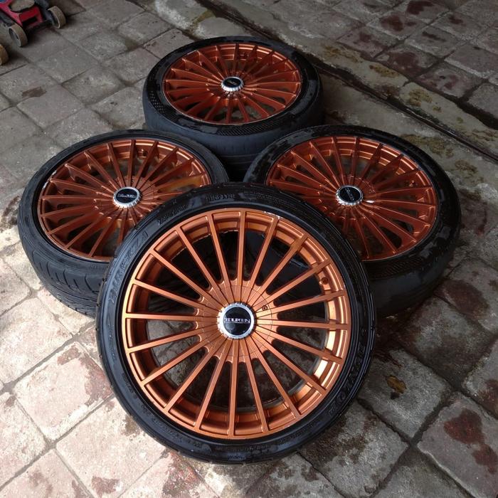 VELG MOBIL SECOND TOUREN RING 18 PCD 4x100/ 114 + BAN UNTUK AVANZA