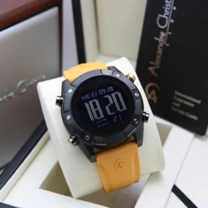 ALEXANDRE CHRISTIE AC 9372 BLACK YELLOW AC9372 PRIA ORIGINAL,,RUBBER