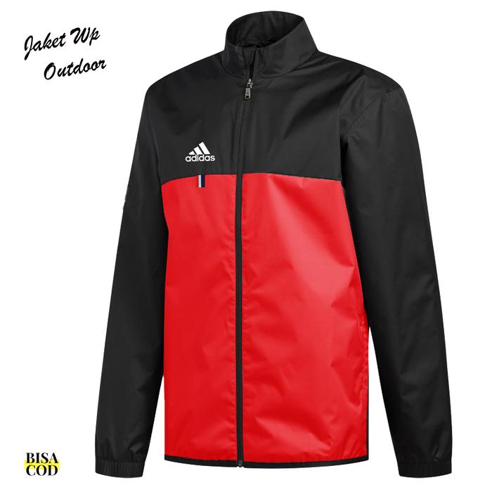 Jaket Outdoor Pria Logo Adidas original Terbaru Bahan Tebal