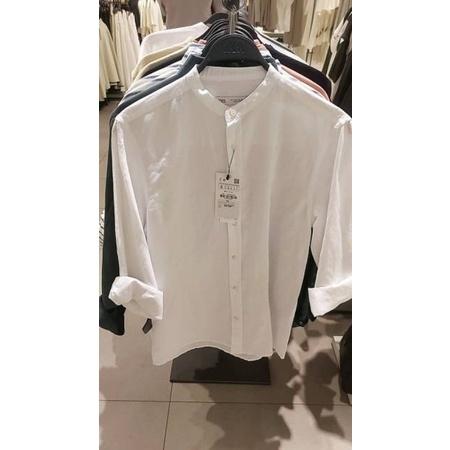 kemeja putih zara man