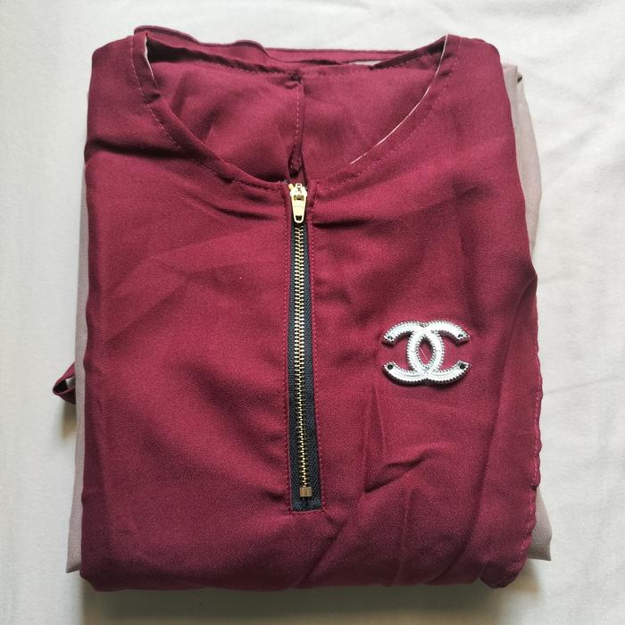 Preloved - Thrift Gamis Wanita Maroon
