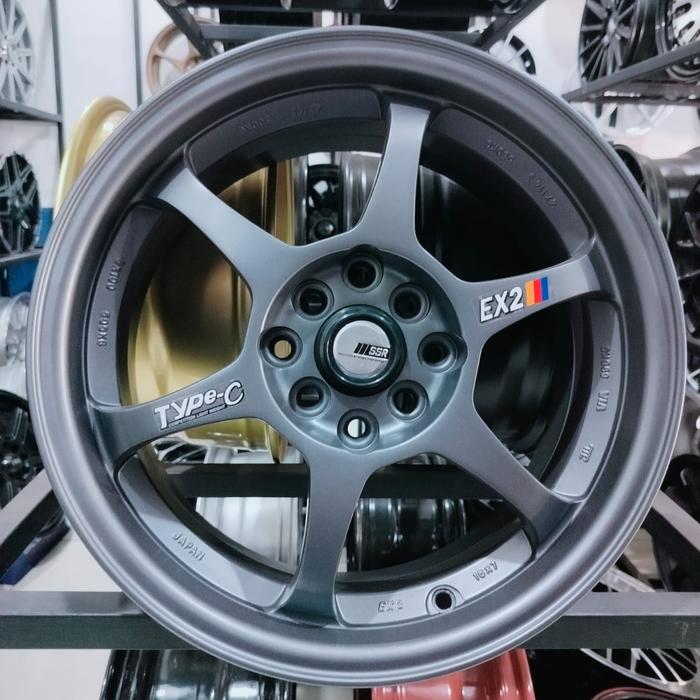 Velg SSR TYPE-C R16X7 H4X100/4X114,3 ET 42 GREY