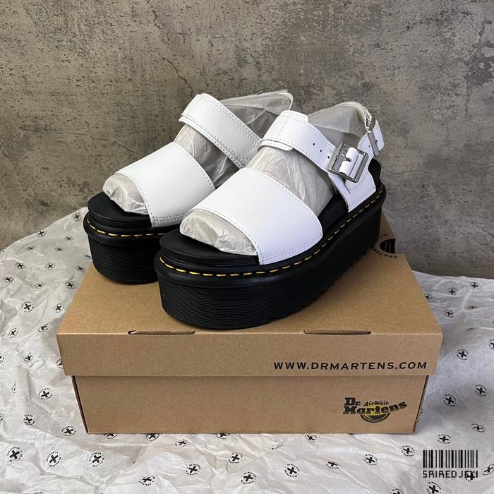 Dr. Martens Sandals Original Voss Quad White