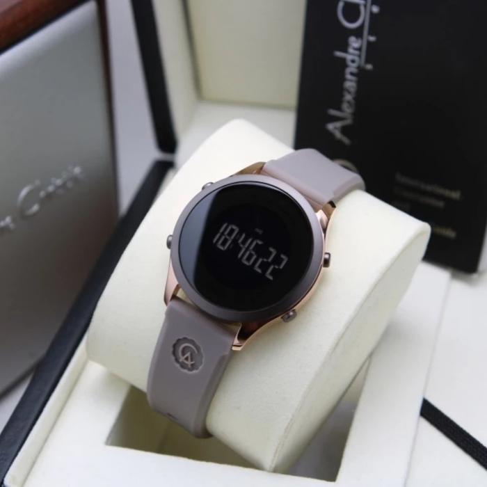 ALEXANDRE CHRISTIE AC 9363 ROSEGOLD GREY AC9363 WANITA ORI,,RUBBER