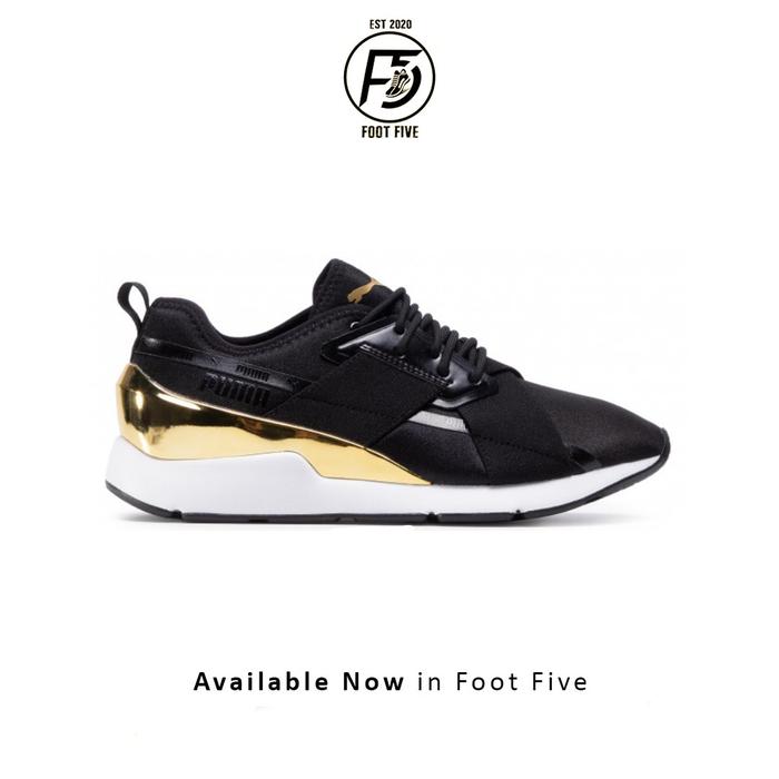 Sepatu Sneakers Wanita Puma Muse X2 Metallic Original BNIB
