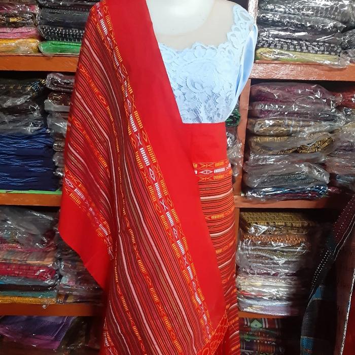 SONGKET SET SARUNG SELENDANG ULOS MANGIRING BORDIR SONGKET BATAK MURAH