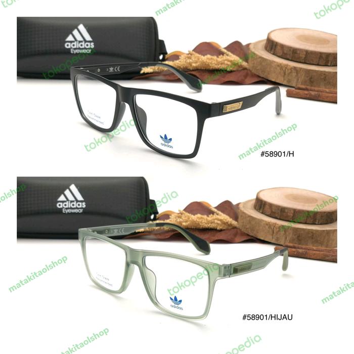 Frame Kacamata Pria 58901free lensa min anti uv