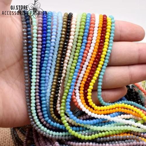 Bahan Cincin Gelang Ceko Bakpao Doff 4mm 6mm