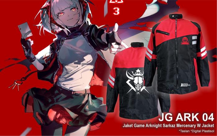 Jaket Game Arknight Sarkaz Mercenary Operator W Jacket ( JG ARK 04 )