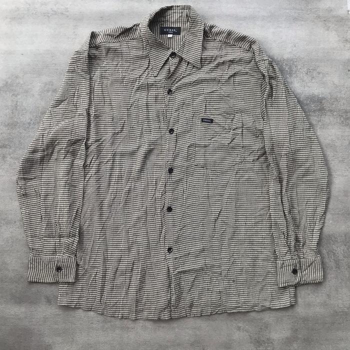 Kemeja vintage guess made in USA second
