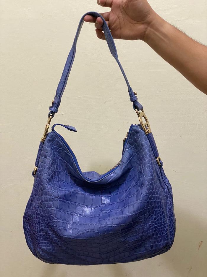 Tas aigner original kulit asli preloved model hobo