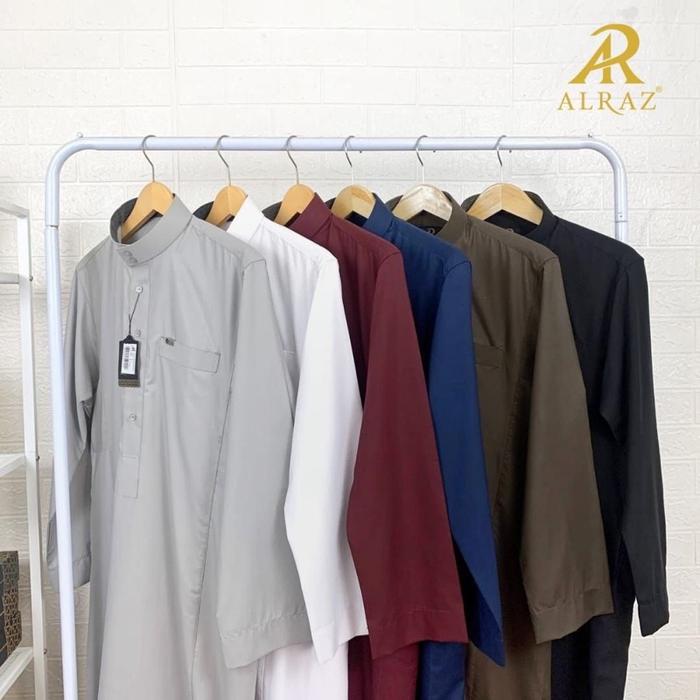 Jubah AlRaz Gamis Al Raz Katun Premium