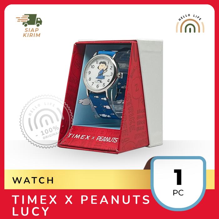 Timex x Peanuts Girl - 100% Original Timex