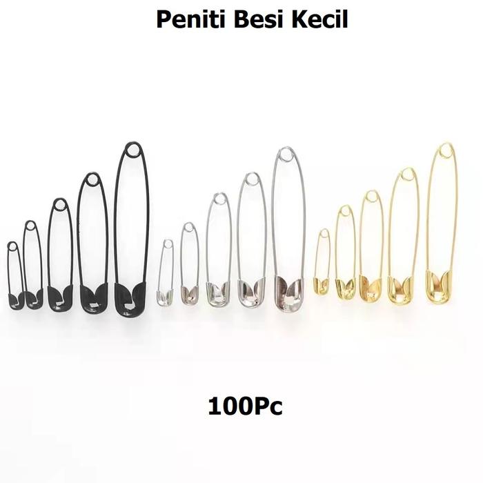 Peniti Besi Jilbab / Peniti Besi Mini / Peniti Kecil Harga/100P