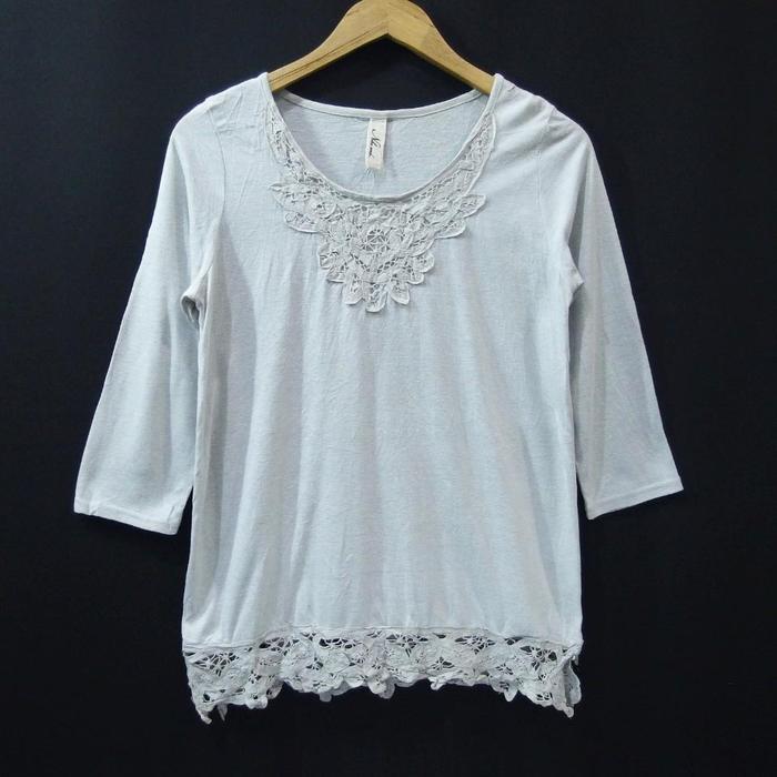 DD740 SIZE M NIKO AND BAJU ATASAN WANITA BLOUSE IMPORT MURAH