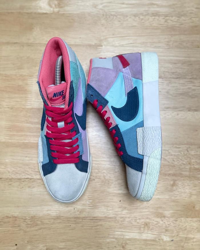 Preloved/bekas Nike Blazer High Multi Color size 40