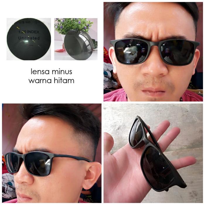 lensa minus silinder warna hitam ~ KACAMATA MINUS 3001SG