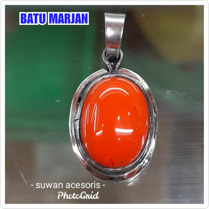 BATU AKIK MARJAN LIONTIN MONEL CINCIN BATU MARJAN MONEL