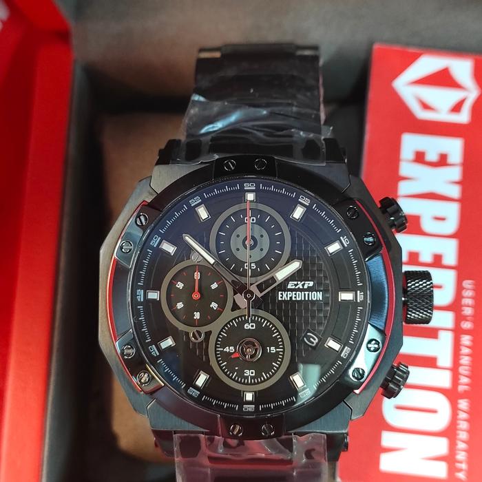 Jam Pria ORIGINAL EXPEDITION EXP E 6385 M All Stainless