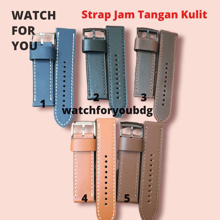 Strap Tali Jam Tangan Fosil JR JR1487 1480 Original 24mm Kulit Leather