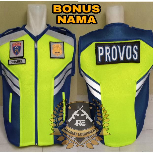 Rompi Provos Polri Original Rompi Polisi Patwal