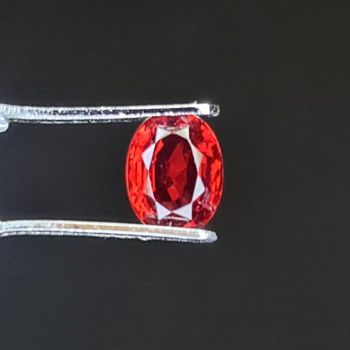 1.04ct Untreated Red Spinel Burma top color Eye Clean stunning ruby nh