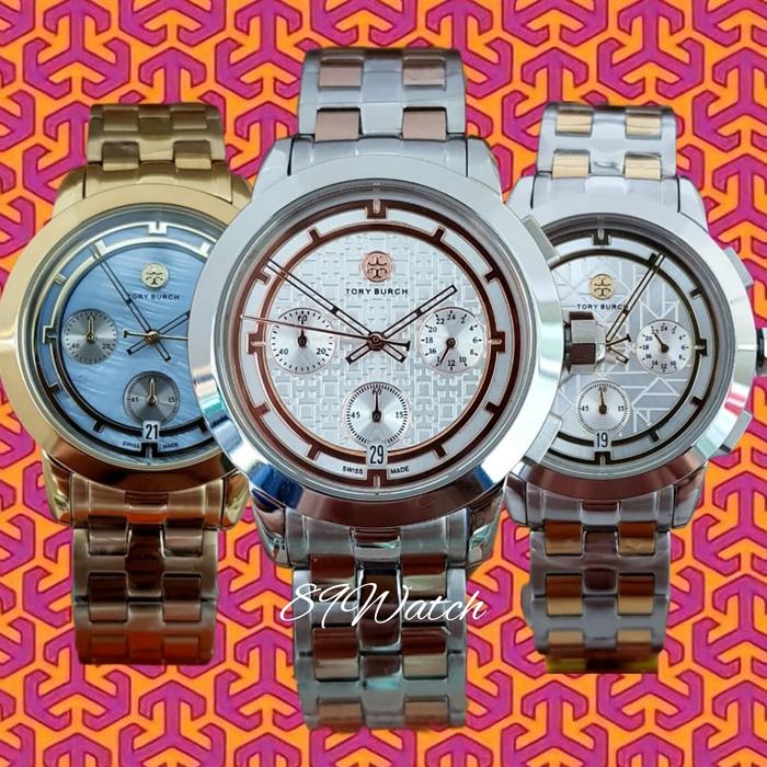 Jam Tangan Wanita T0RY BVRCH Original TB1034 TB1000