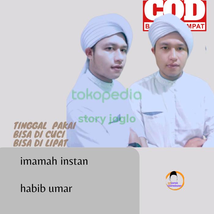 peci imamah habib umar dengan bahan berkualitas/imamah habib umar bin