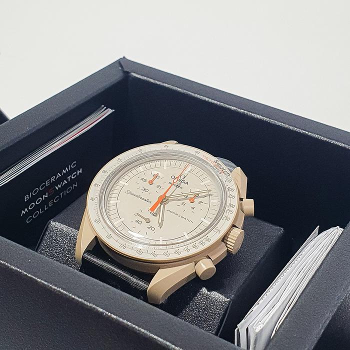 Jam Tangan Omega x Swatch Mission To Jupiter MoonSwatch Resmi Indo