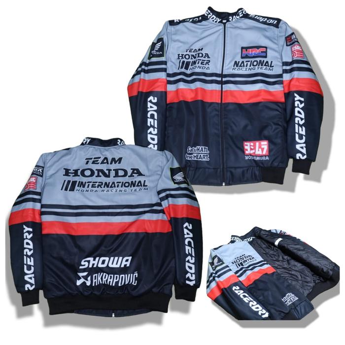 Jaket bomber HONDA TEAM terbaru