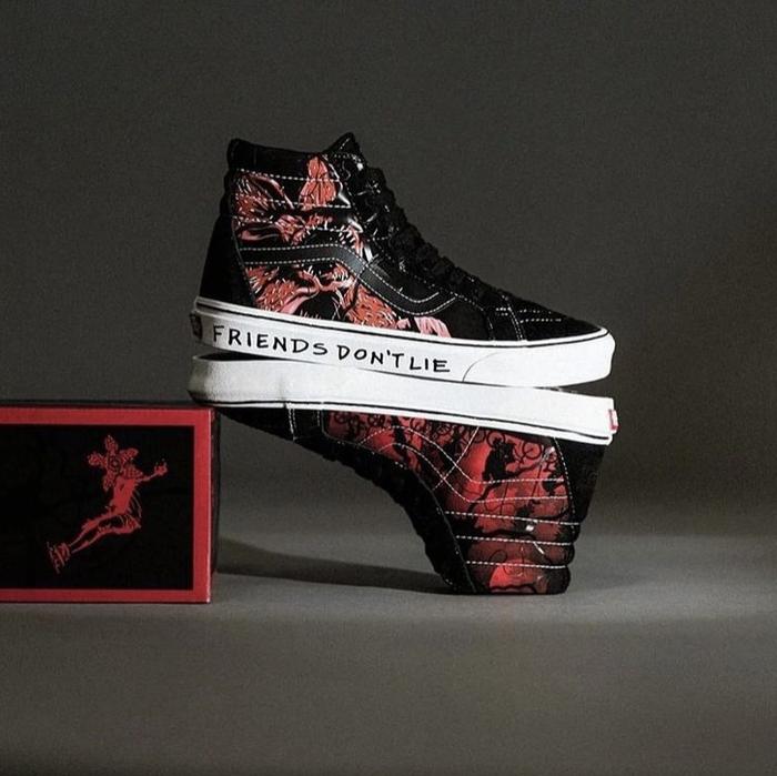 Vans Sk8 Hi x Netflix Stranger Things- 100% Original / RESMI