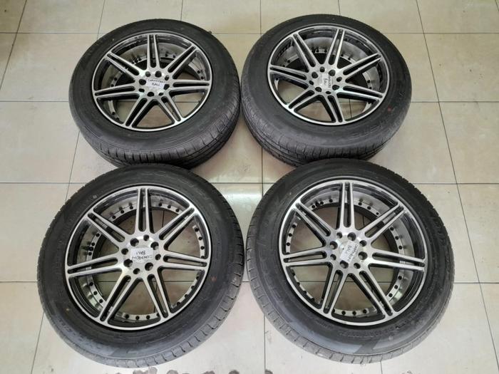 velg mobil bekas ring 17 VELLANO R17X7,5/8,5 4X100/114 BAN IOTA 215 60
