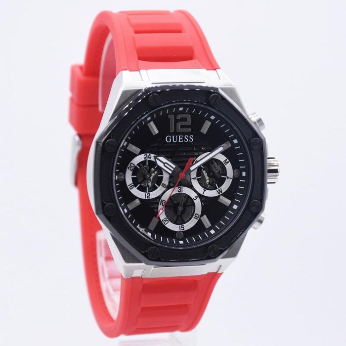 GUESS GW0263G3 - Jam Tangan Guess Analog Pria ORIGINAL - Rubber