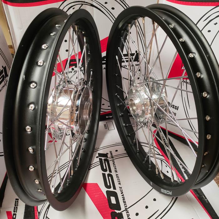 Sepaket Murah Rossi Velg Tromol Jari Plus Rakit - Vixion New - Old