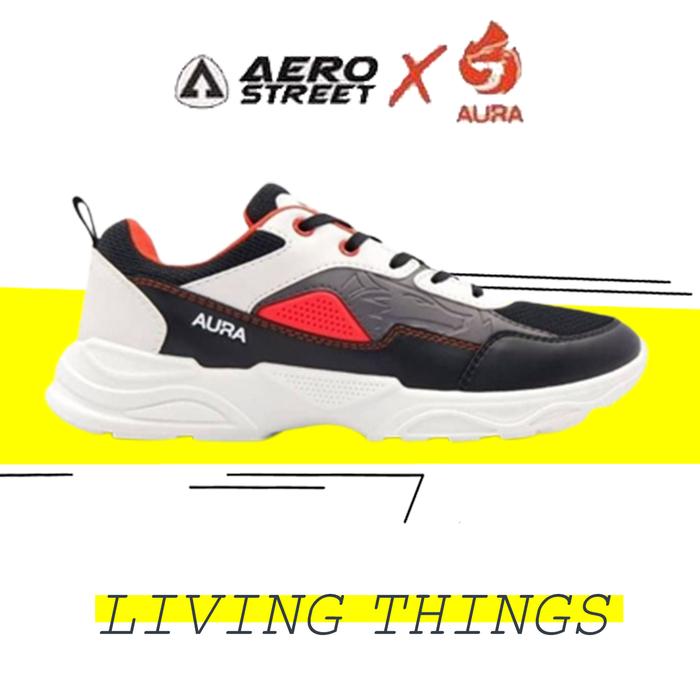 Aerostreet x Aura Esport - Sepatu Sneakers Casual Pria Wanita Aero