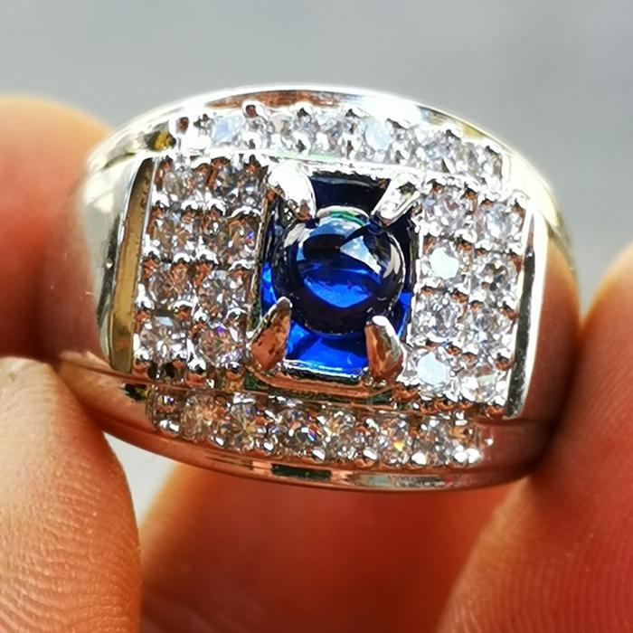Batu asli blue mustika