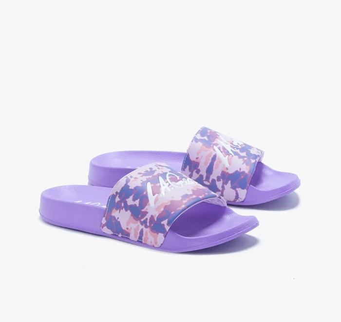 PAYLESS / LA Gear RETRO Women Slide Sandals - PURPLE