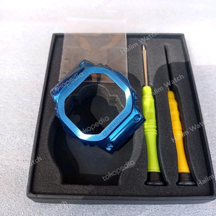 Bezel Metal g-shock dw-5600 gshock dw5600 g shock dw 5600 biru